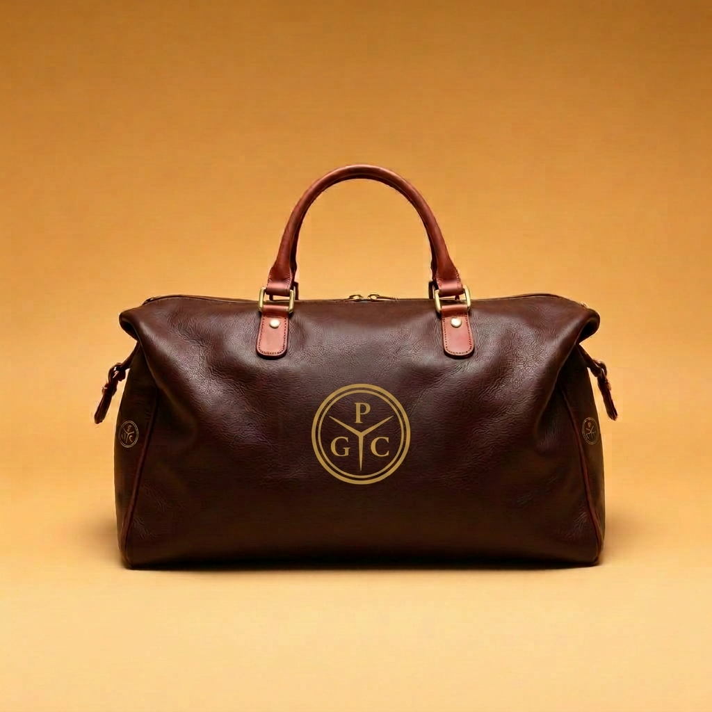 Leather Weekender Duffle